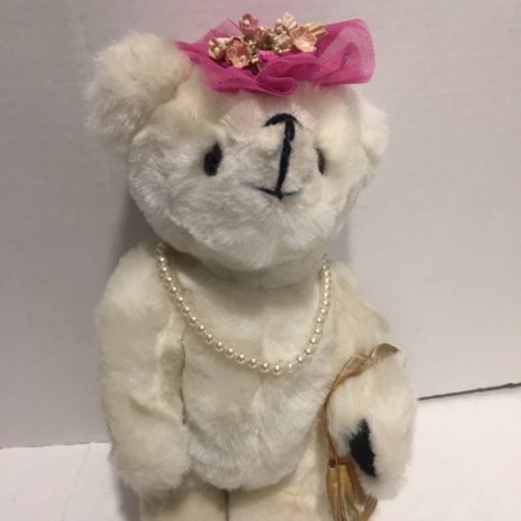 Vintage 1985 KENT Collectibles JOINTED TEDDY BEAR Couple 11" - Picture 12 of 16